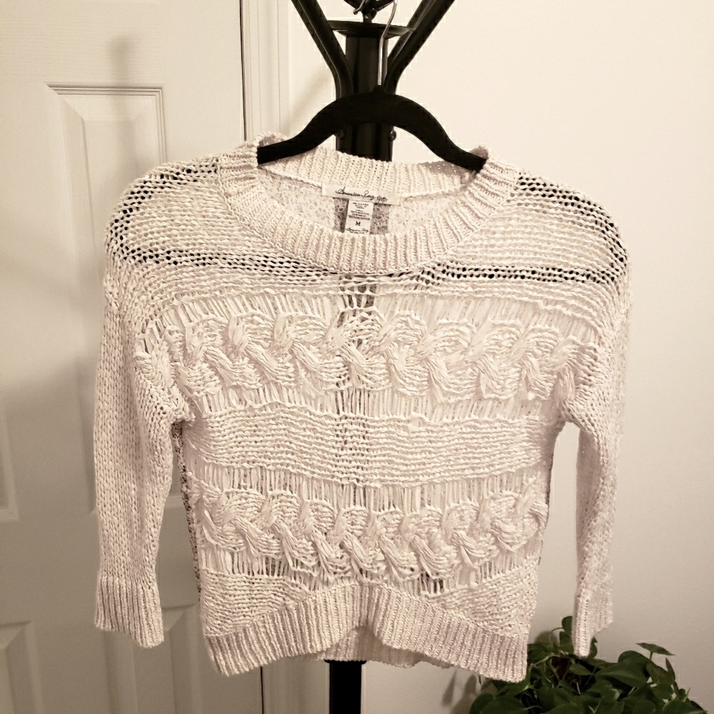 American Rag Open Knit Sweater
